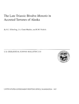 The Late Triassic Bivalve Monotis in Accreted Terranes of Alaska