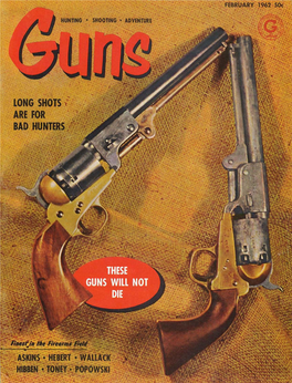 GUNS Magazine February 1962