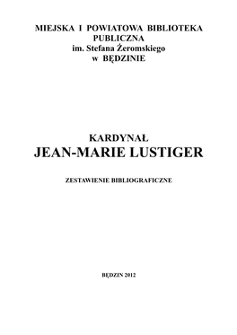 Jean-Marie Lustiger