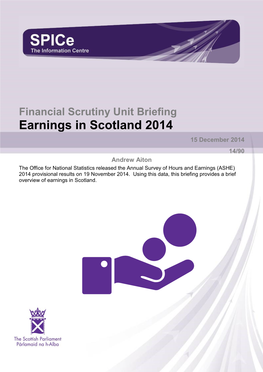 SB 14-90 Earnings in Scotland 2014