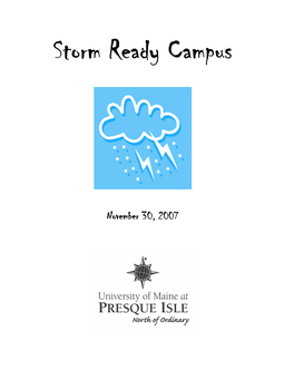 Storm Ready Campus