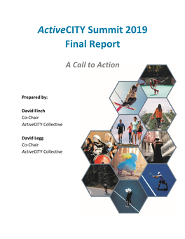 Activecity Summit 2019 Final Report