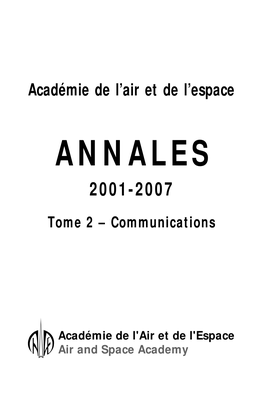 Annales 2001-2007