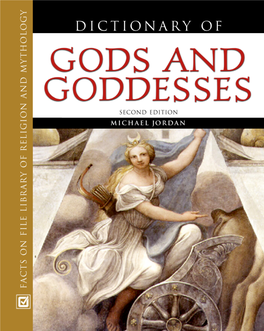 Dictionary of GODS and GODDESSES