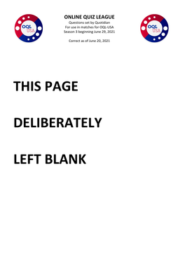 This Page Deliberately Left Blank