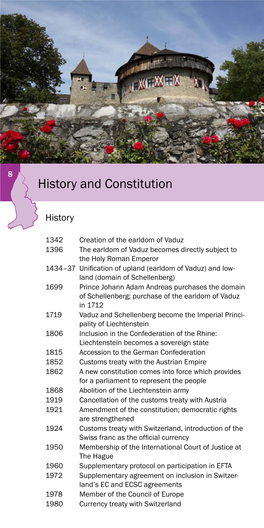 History and Constitution