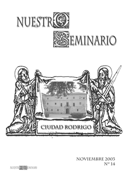 Noviembre 2003 Nº 14 Portada: Ilustración Del Libro Conservado En La Biblioteca Del Seminario De Ciudad Rodrigo, Aurea Rosa D Silvestri De Priero