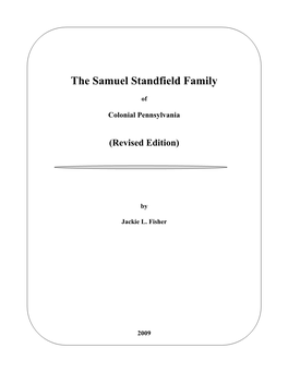 Samuel Standfield Family