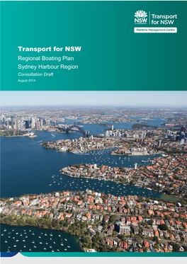 Sydney Harbour Draft Regional Boating Plan