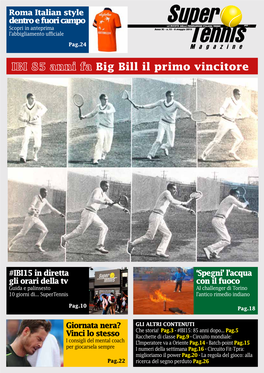 Big Bill Il Primo Vincitore