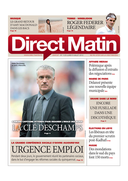 Direct Matin Du 09/07/2012