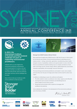 Annual Conference 24-25 Sebel Pier One Sydney, 11 Hickson Road, Walsh Bay October