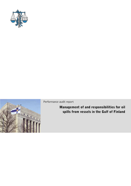 Management of and Responsibilities for Oil Spills from Vessels in the Gulf of Finland FI Tv