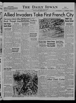 Daily Iowan (Iowa City, Iowa), 1944-06-08