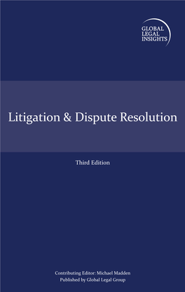 Litigation & Dispute Resolution