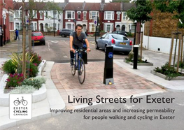 Exeter Cycling Campaign Living Streets for Exeter