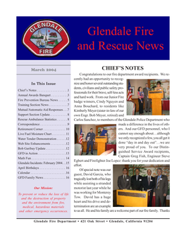 Glendale Fire and Rescue News