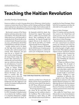 Teaching the Haitian Revolution