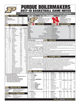 180106 Purdue Game Notes.Indd