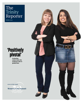 The Trinity Reporter, Spring 2019