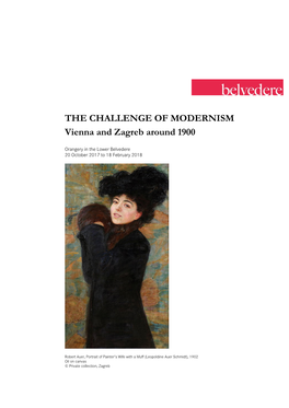 THE CHALLENGE of MODERNISM Vienna and Zagreb Around 1900