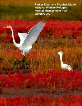 Parker River and Thacher Island National Wildlife Refuges Habitat Management Plan January 2007