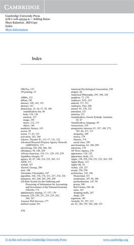 Adding Sense Mary Kalantzis , Bill Cope Index More Information