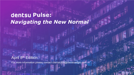 Pulse: Navigating the New Normal