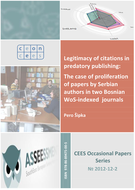 Legitimacy of Citations in Predatory Publishing