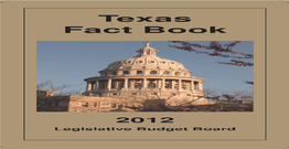 Texas Fact Book Contents