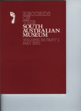 Records of the South Australian Museum 34(1): 19-35