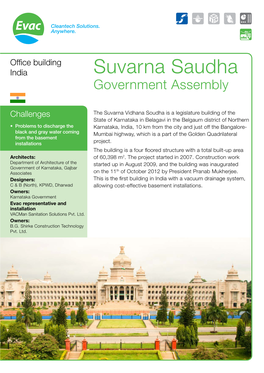 Suvarna Saudha Government Assembly