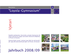 Jahrbuch 2008/09 Vjetari