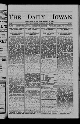 Daily Iowan (Iowa City, Iowa), 1905-05-23