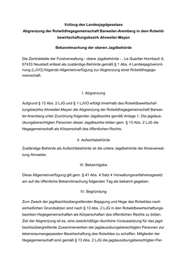 2013-01-31 Rotwildhegegemeinschaft Barweiler-Aremberg