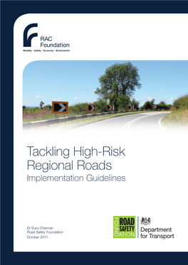 Tackling High-Risk Regional Roads