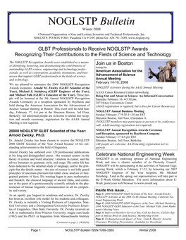 NOGLSTP Bulletin