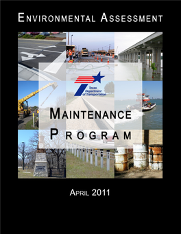Maintenance Program Environmental Assessment