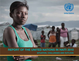 Report of the United Nations in Haiti 2010