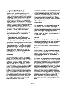 Long-Term Soil Productivity