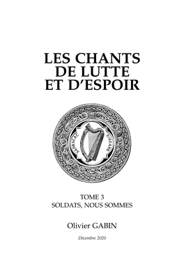 Les Chants De Lutte Et D'espoir