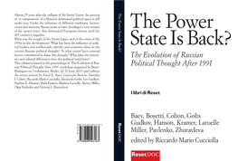 The Power State Is Back?