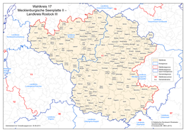 Wahlkreis 17 Mecklenburgische Seenplatte II – Landkreis Rostock