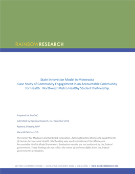 Community Engagement Evaluation Case Study of An