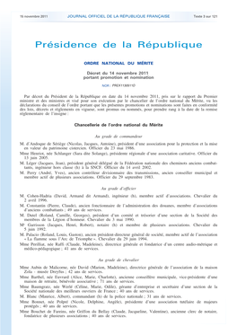 JOURNAL OFFICIEL DE LA RÉPUBLIQUE FRANÇAISE Texte 3 Sur 121