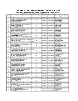 Provional Voters List