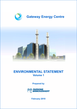 Gateway Energy Centre Environmental Statement