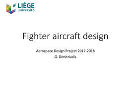 Fighter Aircraft Design