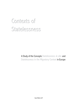 A Study of the Concepts and in Europe