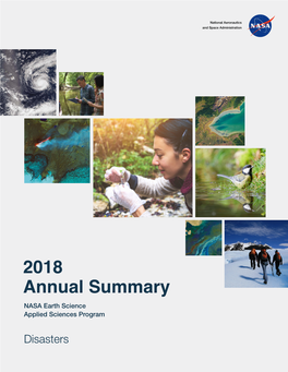 2018 Disasters Program Annual Summary